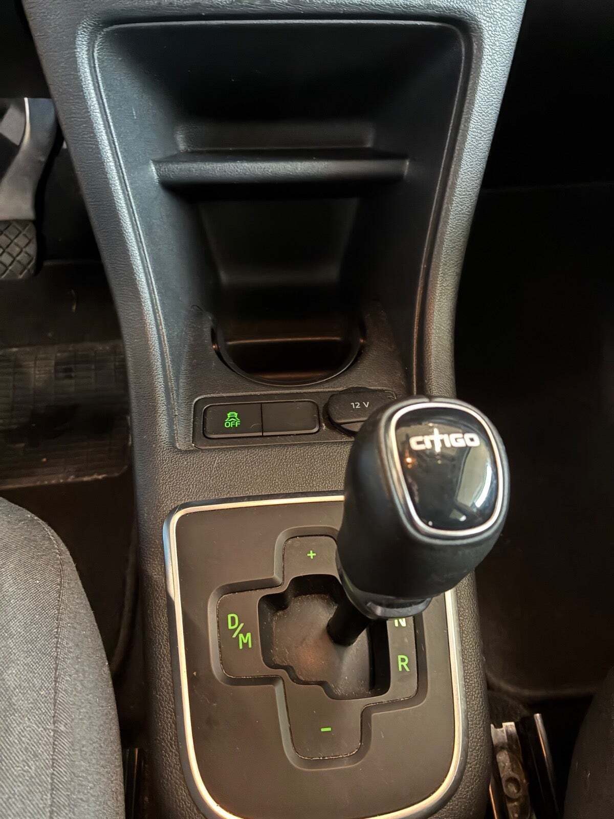 Gul Skoda Citigo fra 2014