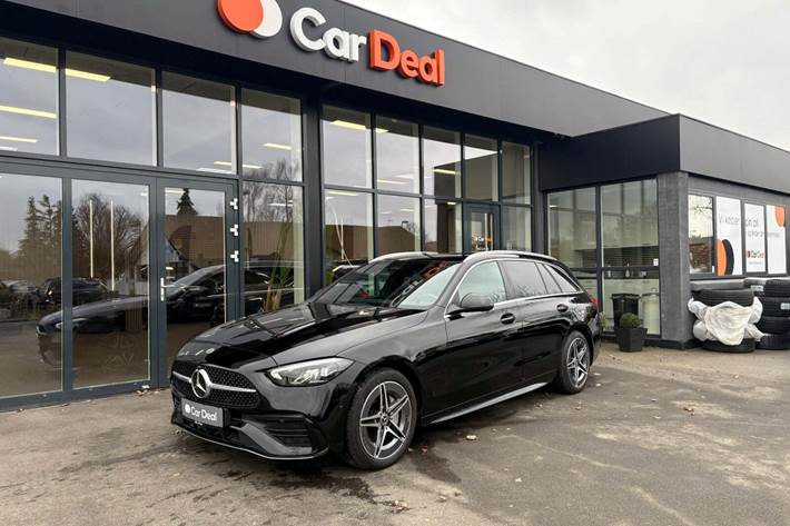 Sort Mercedes C300 e fra 2023