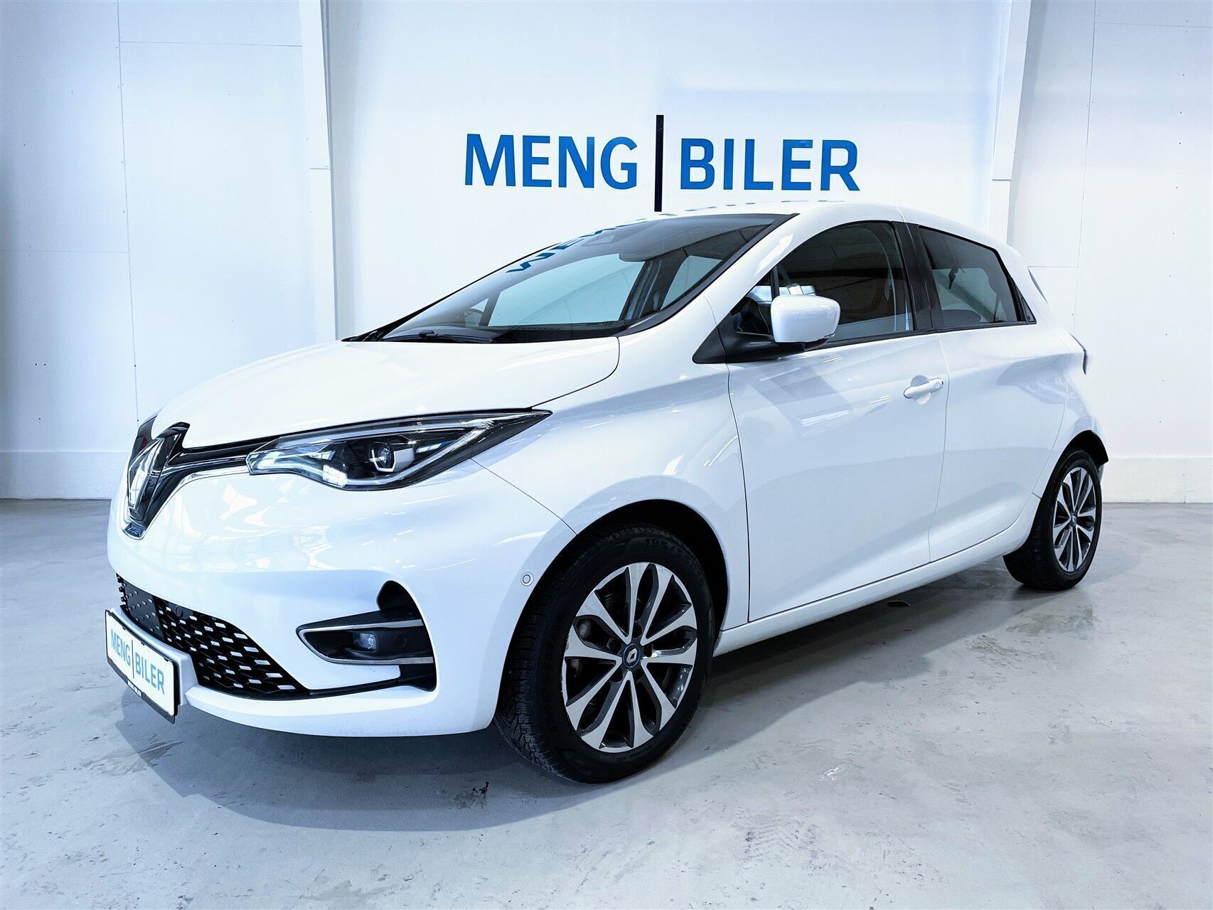 Hvid Renault Zoe fra 2020