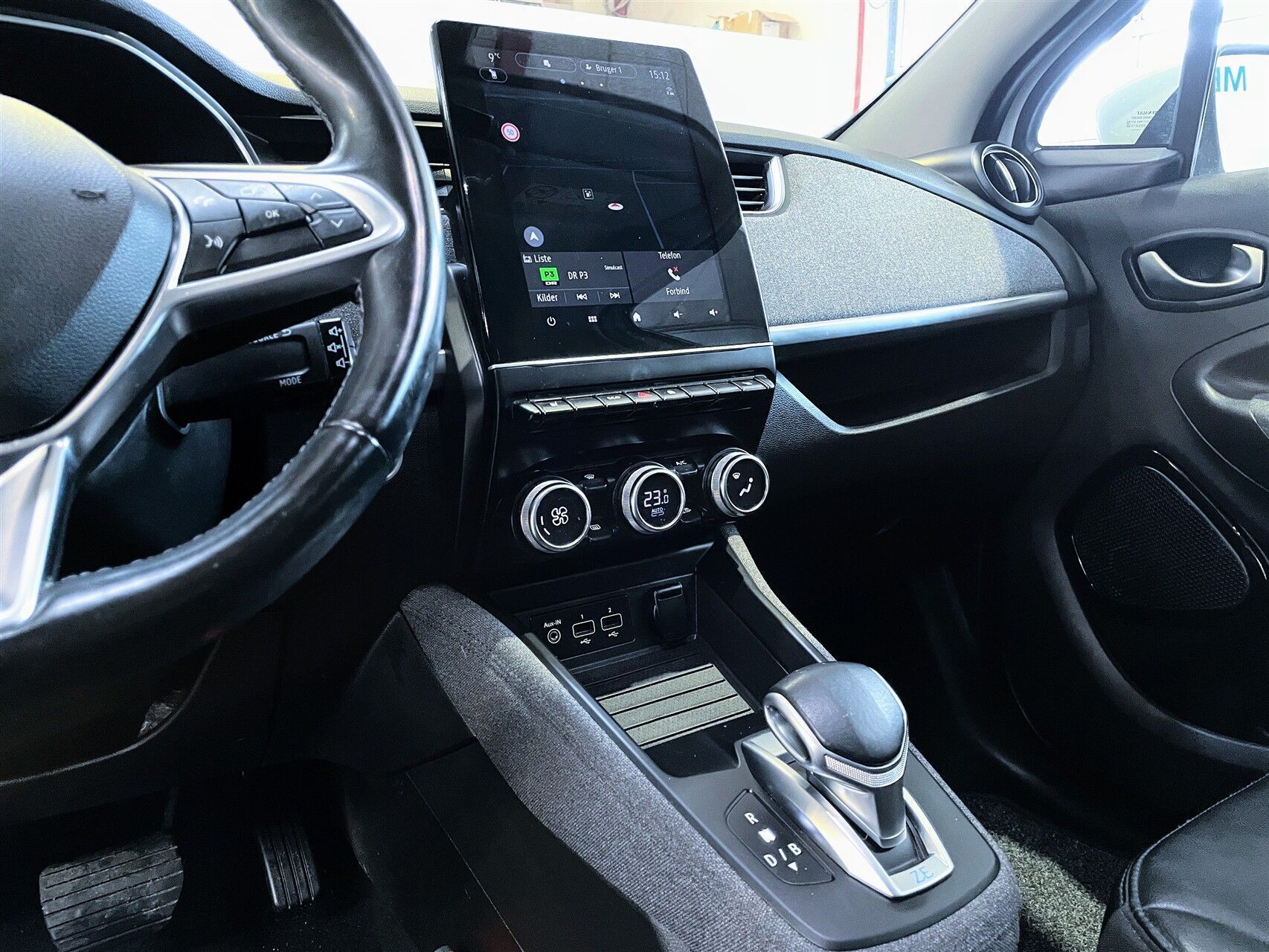 Hvid Renault Zoe fra 2020