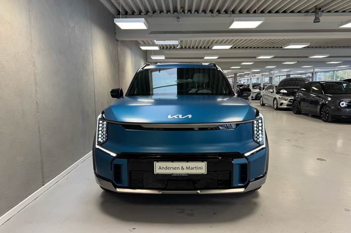 Blå Kia EV9 fra 2024