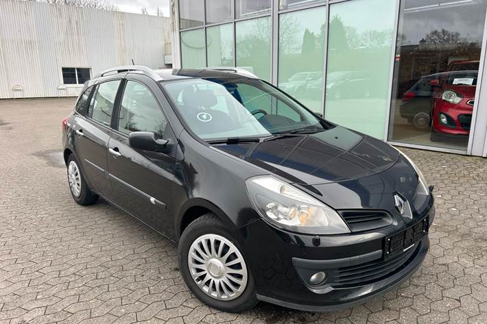 Sort Renault Clio fra 2008