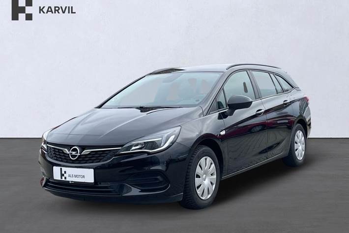 Sort Opel Astra fra 2021
