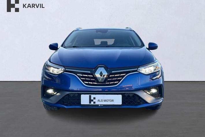Blå Renault Megane IV fra 2021