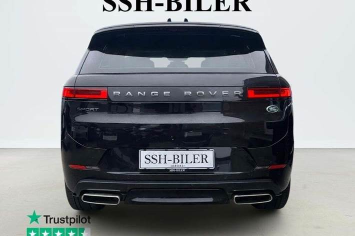 Sort Land Rover Range Rover sport fra 2023