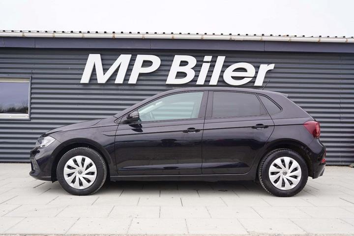 Sort VW Polo fra 2022