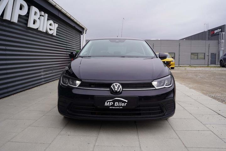 Sort VW Polo fra 2022