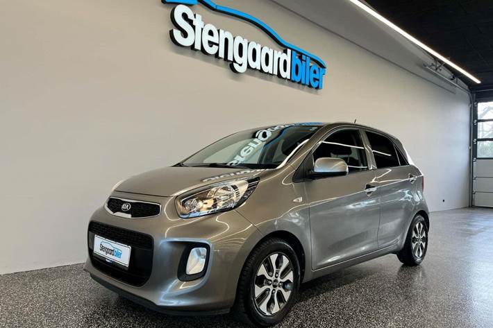 Grå Kia Picanto fra 2017