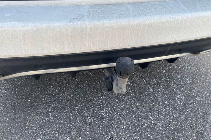 Hvid Mercedes C300 e fra 2019