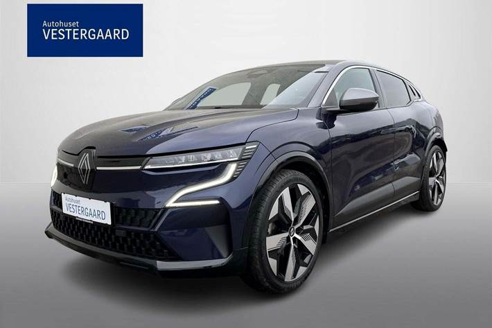 Blå Renault Megane E-Tech fra 2022