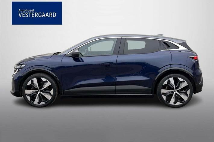 Blå Renault Megane E-Tech fra 2022