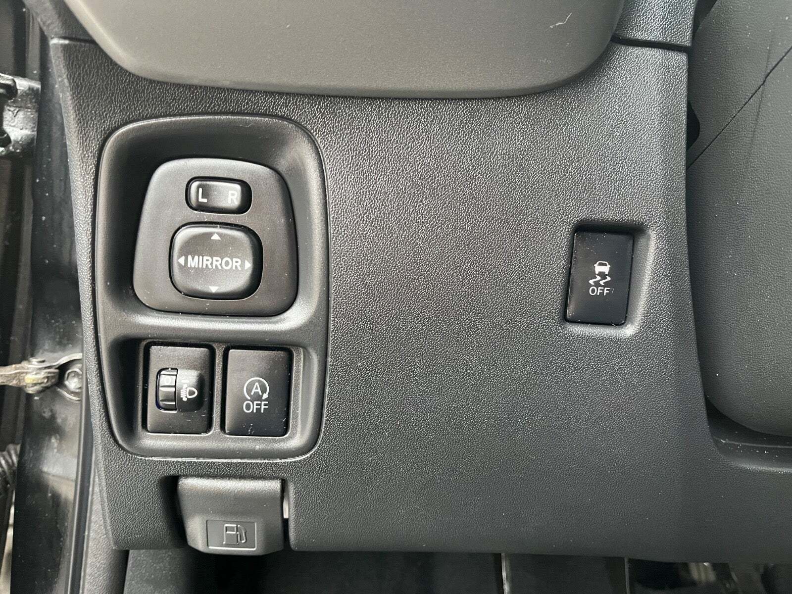 Sort Toyota Aygo fra 2015