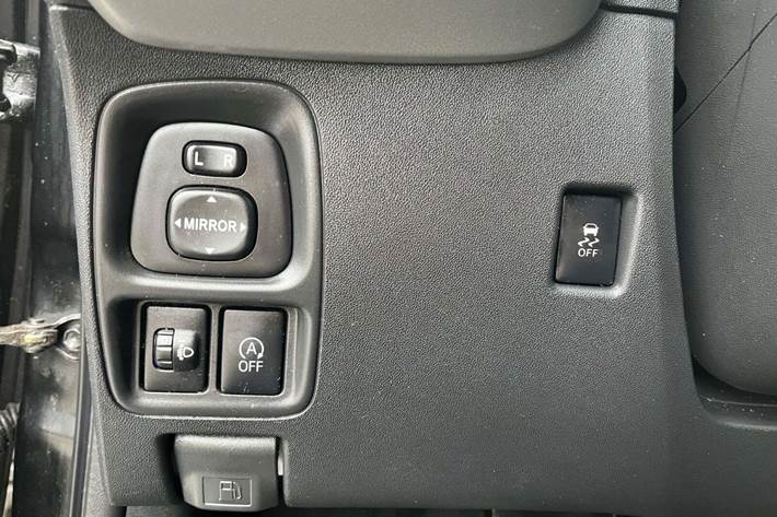 Sort Toyota Aygo fra 2015