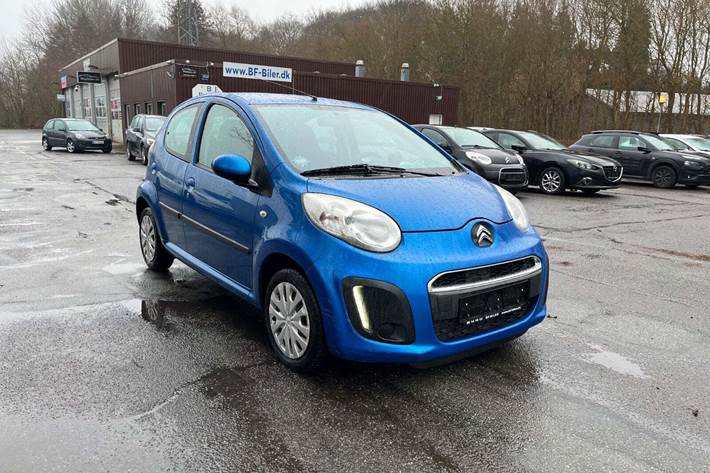 Blå Citroën C1 fra 2014