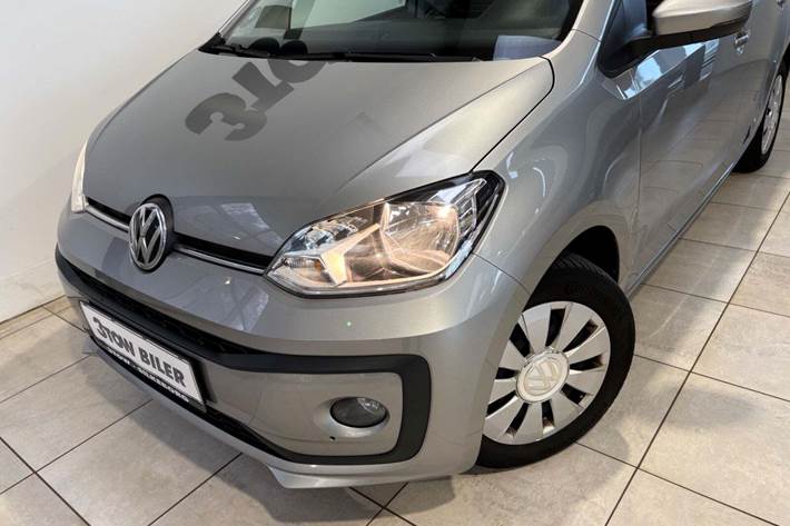 Grå VW UP! fra 2018