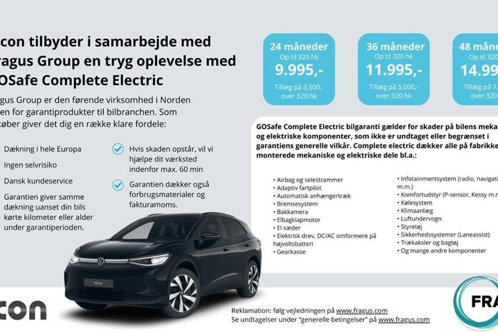 Blå Mercedes GLA250 e fra 2021