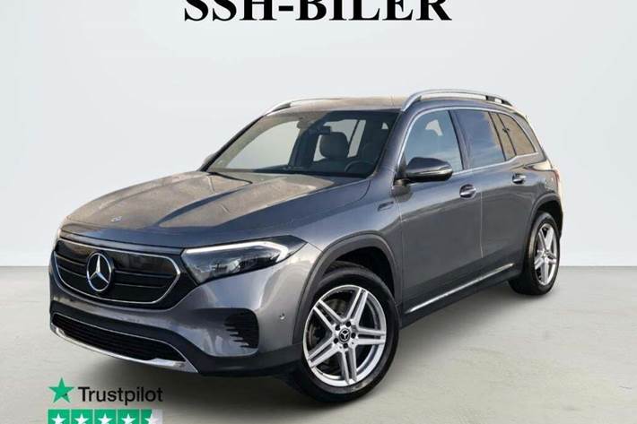 Grå Mercedes EQB300 fra 2022
