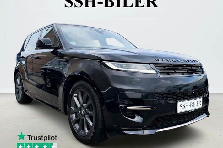 Sort Land Rover Range Rover sport fra 2023