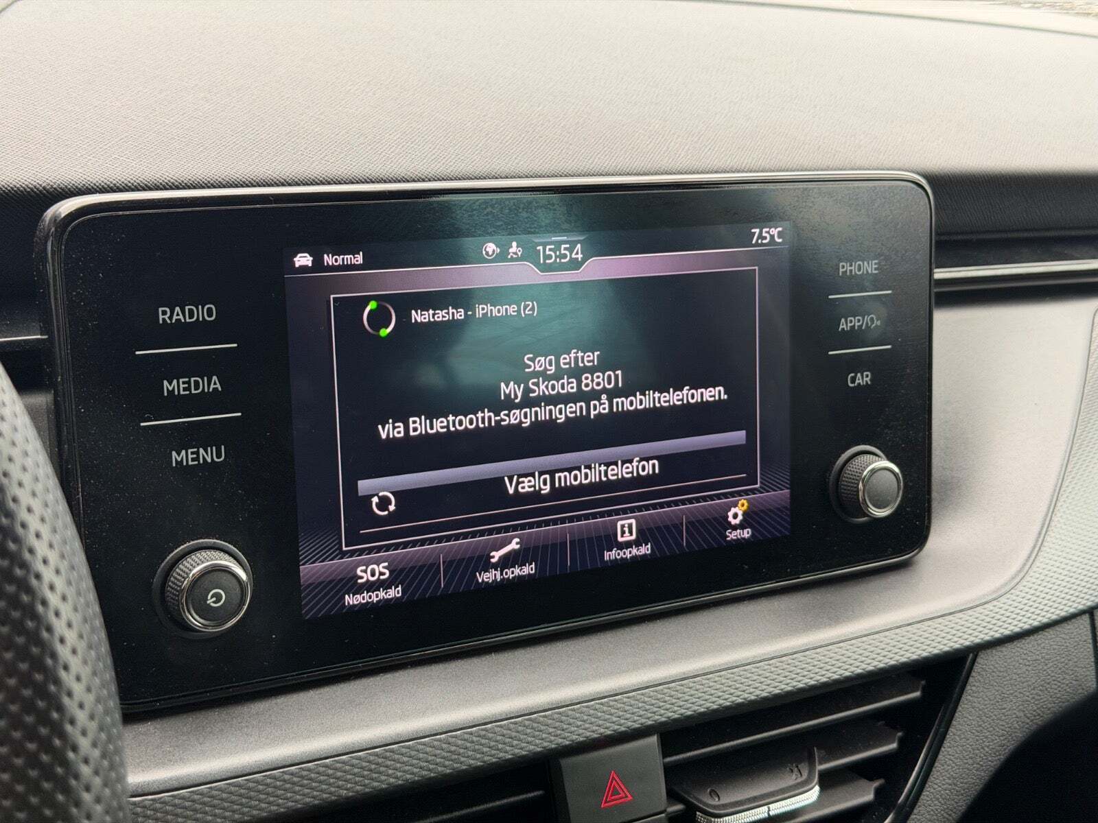 Sort Skoda Kamiq fra 2023