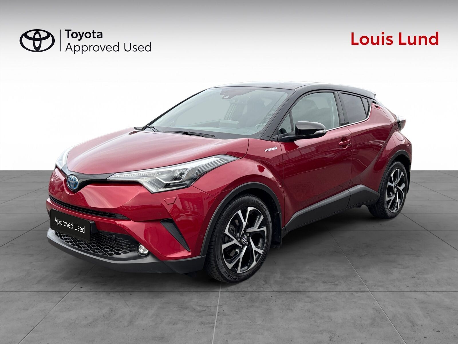 Toyota C-HR 1,8 Hybrid C-LUB Premium Selected Bi-tone Multidrive S 122HK 5d Aut.