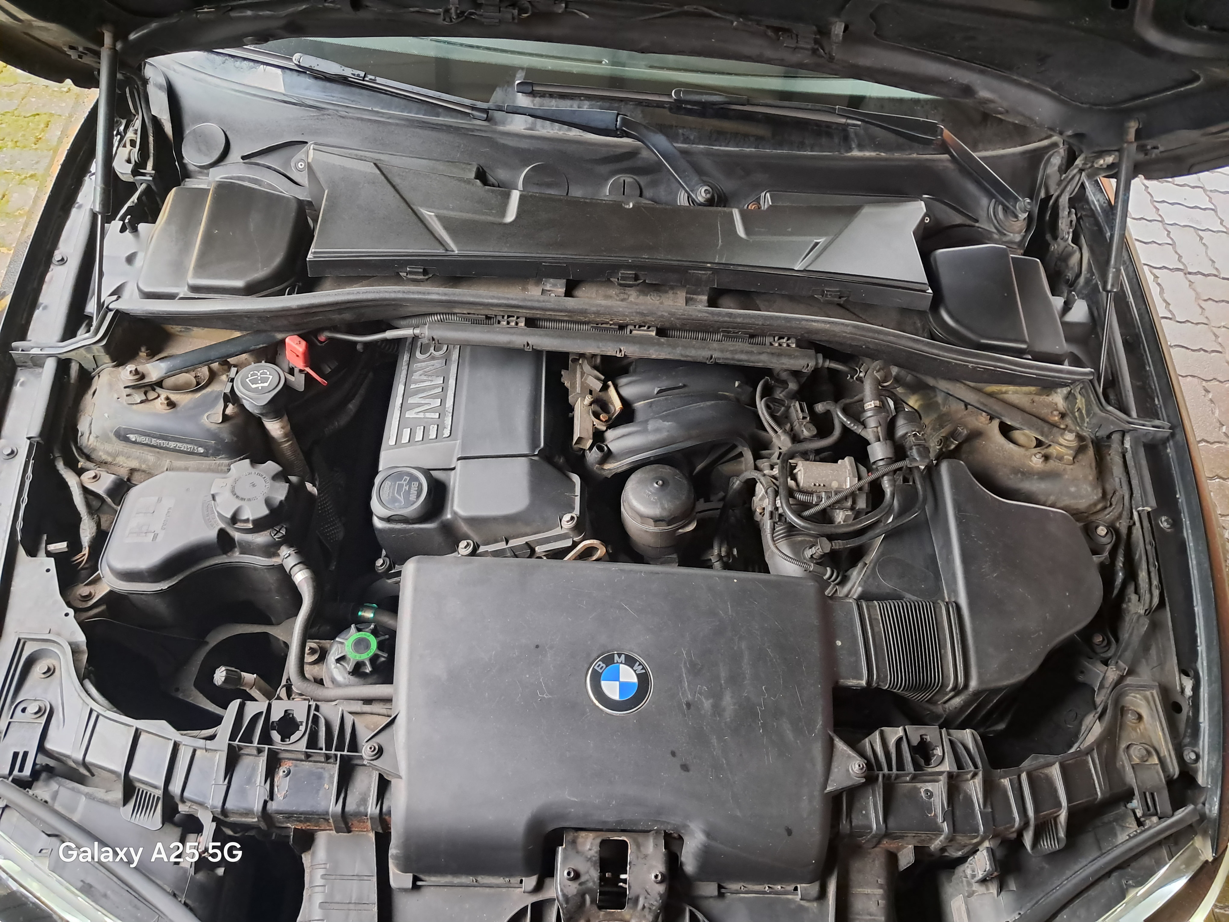Sort BMW 116i fra 2007