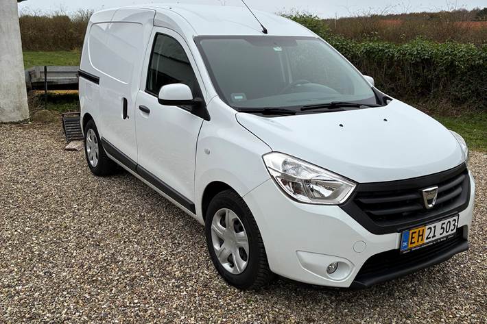 Hvid Dacia Dokker fra 2017