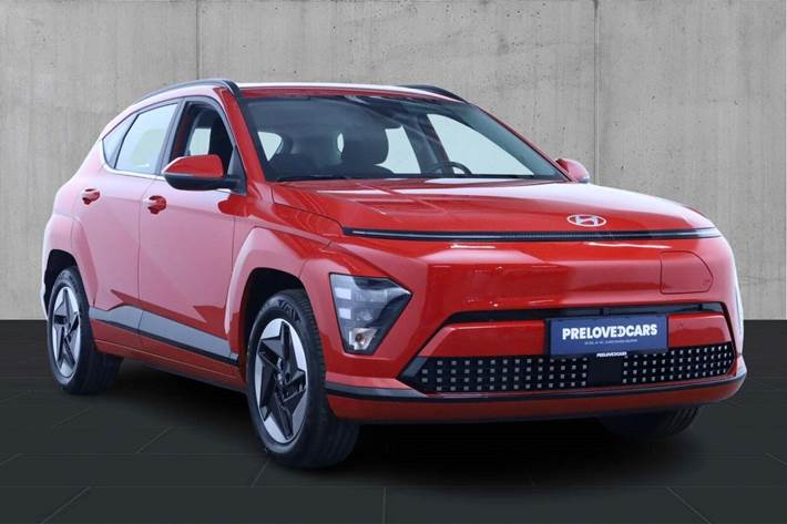 Rød Hyundai Kona fra 2025