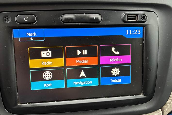 Hvid Dacia Dokker fra 2017