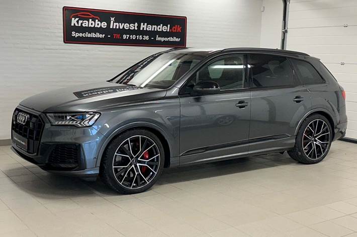 Grå Audi SQ7 fra 2020