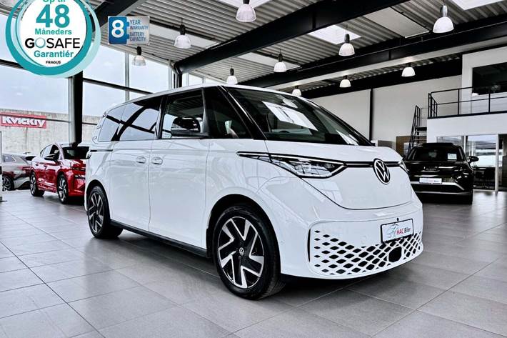 Hvid VW ID.Buzz fra 2024