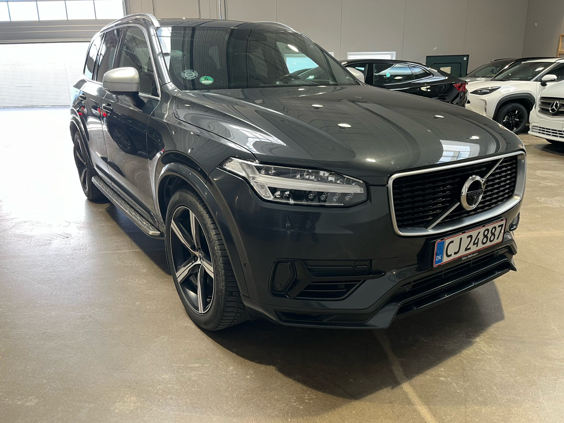 Volvo XC90 2,0 7 Sæder T8 Recharge  Plugin-hybrid R-design AWD 390HK 5d 8g Aut.