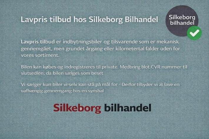 Blå Chevrolet Spark fra 2011