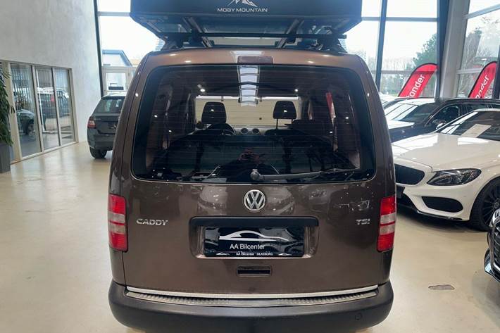 Brun VW Caddy fra 2012