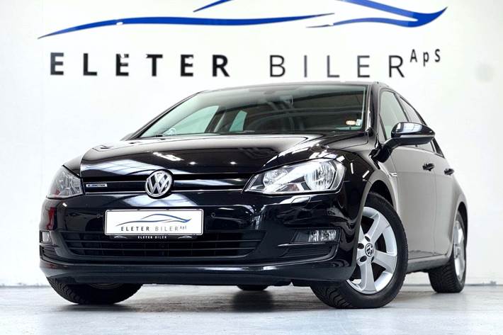 Sort VW Golf VII fra 2015