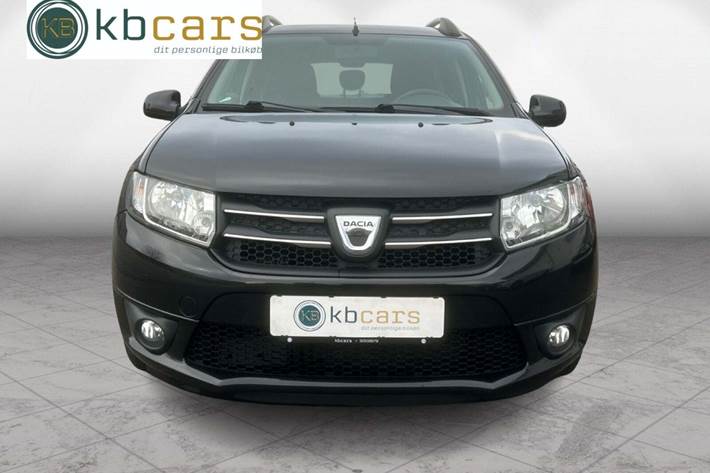 Sort Dacia Logan fra 2014