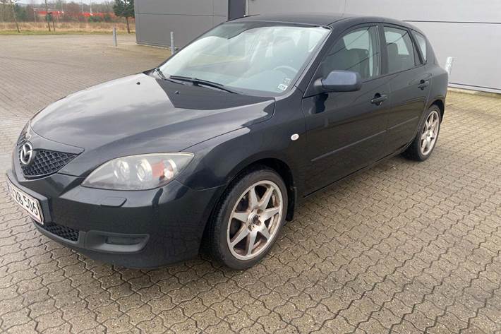 Sort Mazda 3 fra 2006