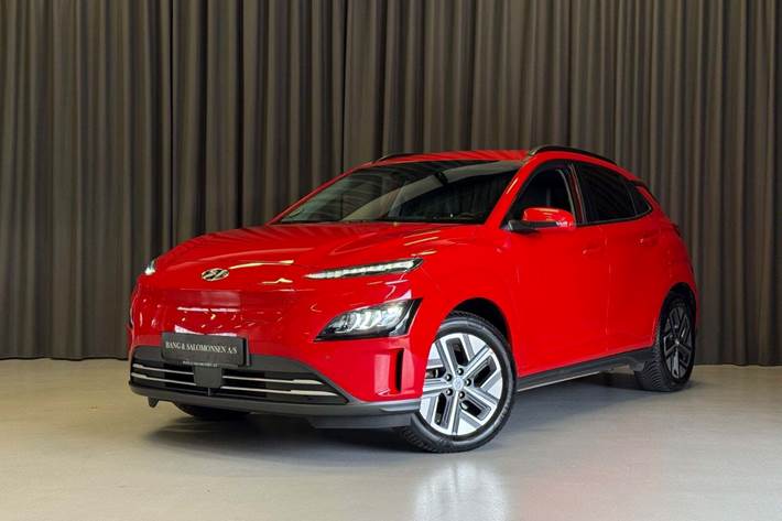 Rød Hyundai Kona fra 2022