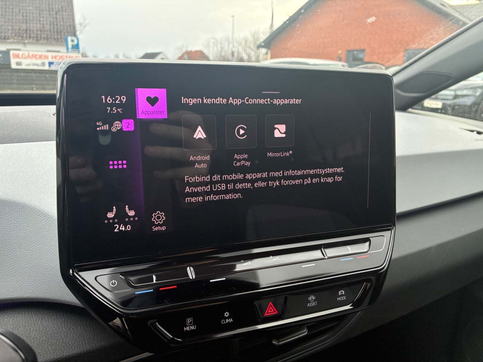 Grå VW ID.3 fra 2023