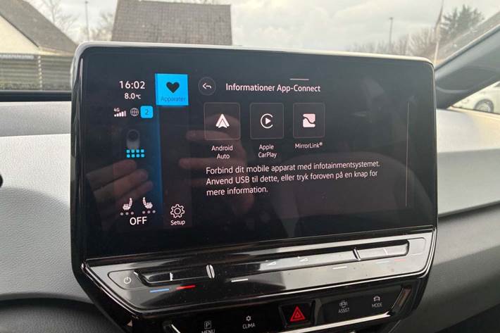 Hvid VW ID.3 fra 2021