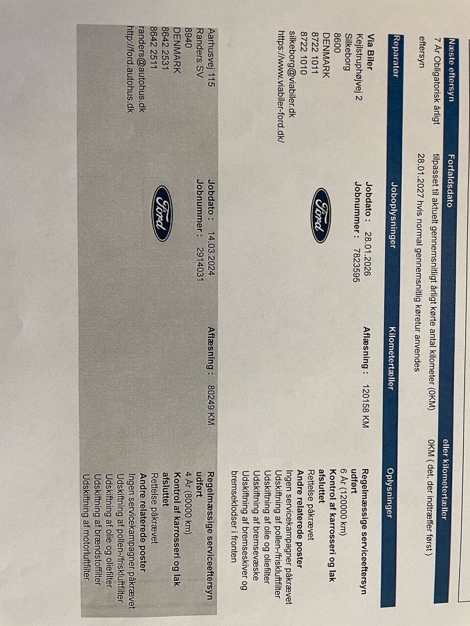 Hvid Ford Transit Custom fra 2021