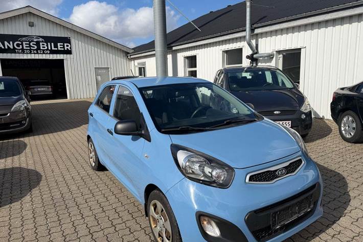 Blå Kia Picanto fra 2011
