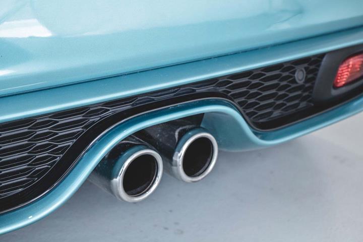 Turquoise Mini Cooper S fra 2020