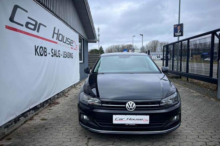 Sort VW Polo fra 2018