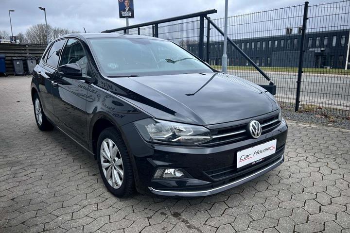Sort VW Polo fra 2018