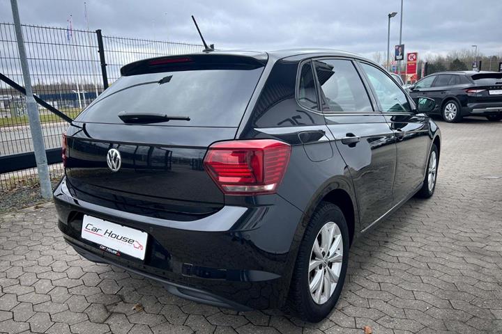 Sort VW Polo fra 2018