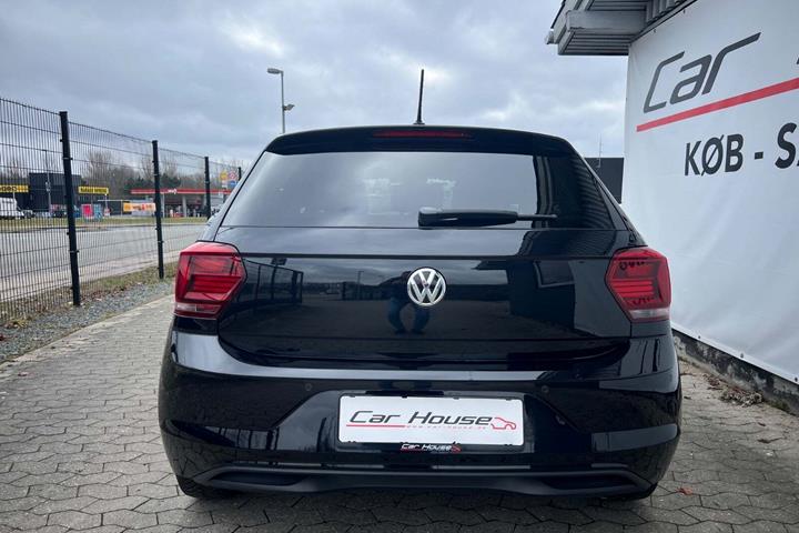 Sort VW Polo fra 2018