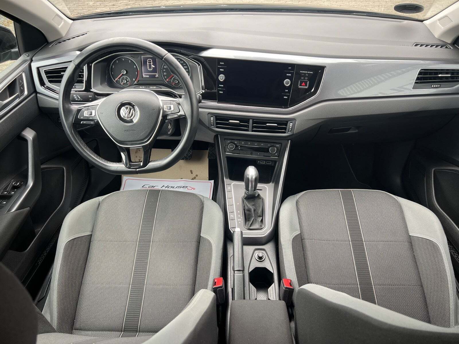 Sort VW Polo fra 2018