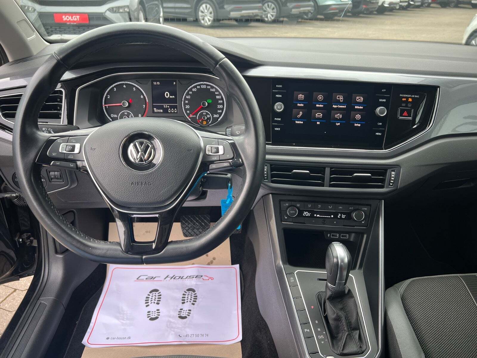 Sort VW Polo fra 2018