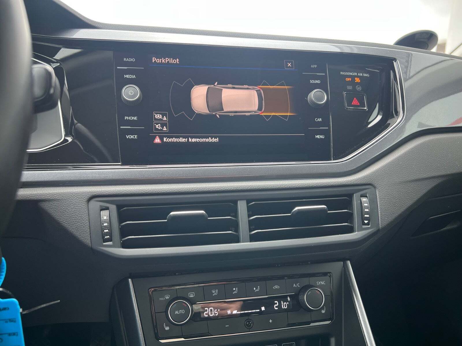 Sort VW Polo fra 2018