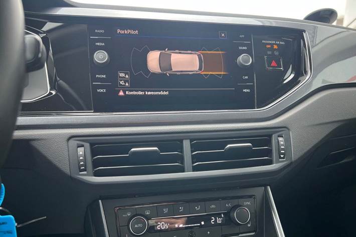 Sort VW Polo fra 2018